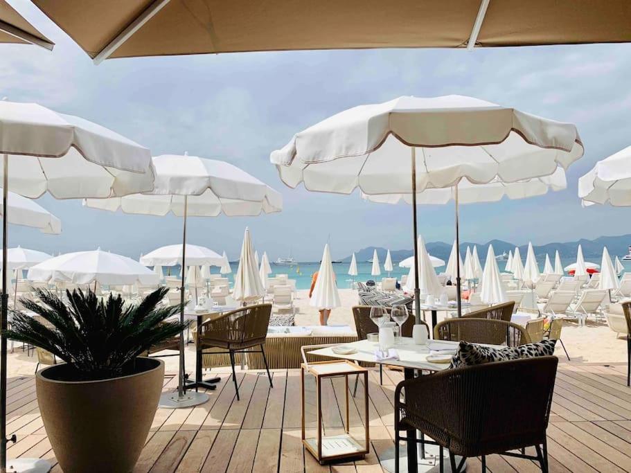 Mythique Miramar Cannes Croisette Terrasse Clim Parking Wifi Eksteriør billede