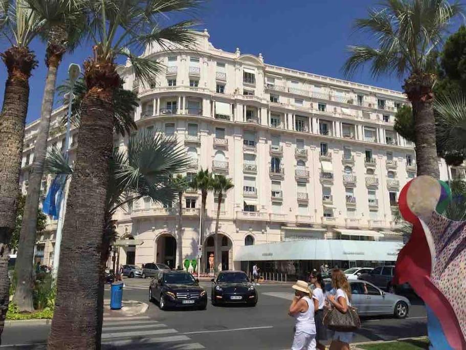 Mythique Miramar Cannes Croisette Terrasse Clim Parking Wifi Eksteriør billede