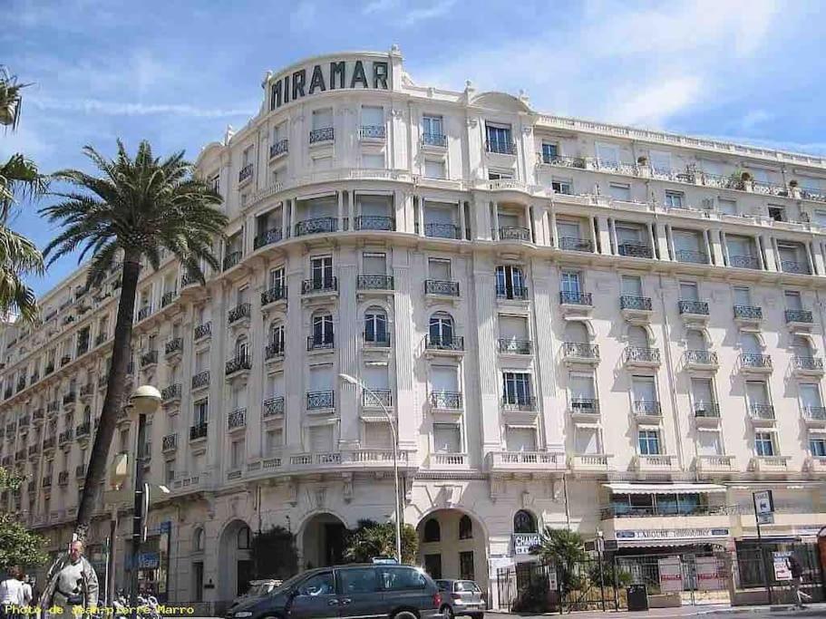Mythique Miramar Cannes Croisette Terrasse Clim Parking Wifi Eksteriør billede