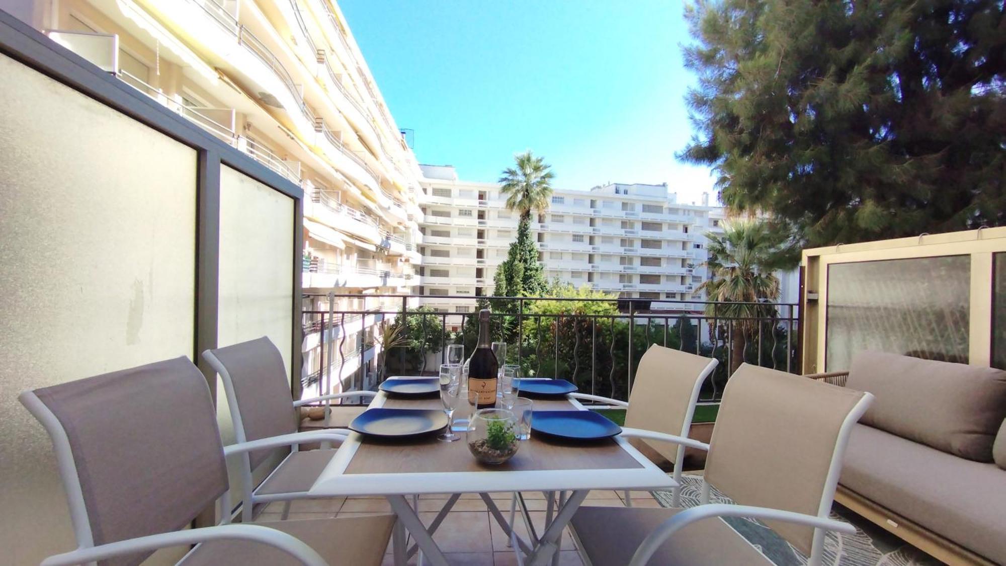 Mythique Miramar Cannes Croisette Terrasse Clim Parking Wifi Eksteriør billede
